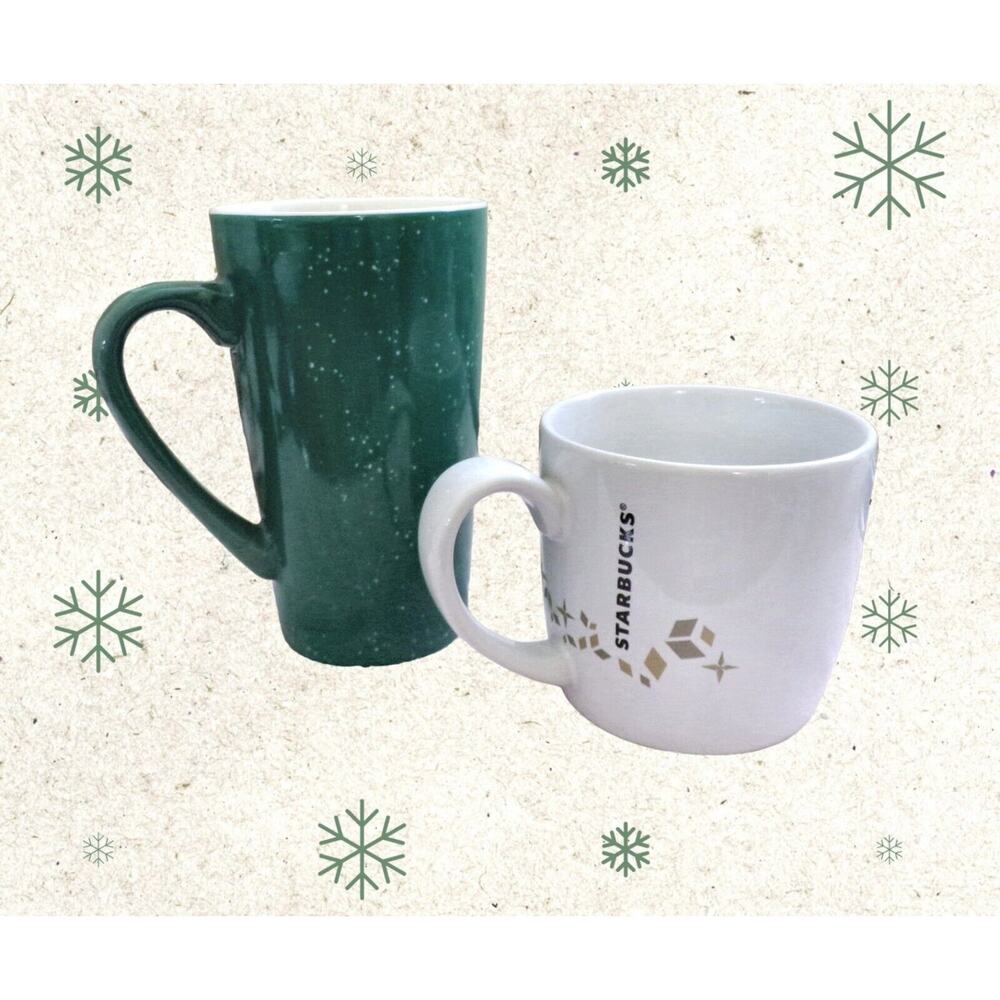 Starbucks Mugs Holiday Collection 2013 & 2020 Microwave Dishwasher Safe - Picture 3 of 4